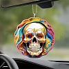 Skull Acrylic Hanging Ornaments PW-WGDCB05-01-3