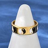 304 Stainless Steel Adjustable Cuff Rings RJEW-Q015-01G-C-4