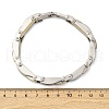304 Stainless Steel Link Chain Bracelets for Women Men BJEW-R018-06GP-5