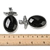 Natural Obsidian Big Pendants G-Z050-09C-3