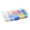 Rainbow Color Seed Beads DIY Earring Making Kits DIY-FS0006-68-6
