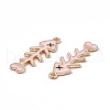 Alloy Enamel Pendants ENAM-C006-01KCG-03-3