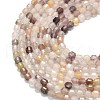 Natural Quartz Beads Strands G-A260-A55-01-3