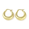 Ion Plating(IP) 304 Stainless Steel Hoop Earrings for Women STAS-I304-21A-G-1