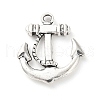 Tibetan Style Alloy Pendants PALLOY-P293-067AS-1