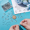 Unicraftale 304 Stainless Steel Leverback Earring Findings STAS-UN0006-21P-4