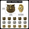 24Pcs 3 Colors Tibetan Style Alloy Beads FIND-YW0006-17-2