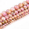 Baking Painted Glass Beads Strands X1-DGLA-N003-10mm-B02-2