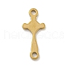Ion Plating(IP) 201 Stainless Steel Connector Charms STAS-S146-07G-1