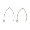 Non-Tarnish 316 Surgical Stainless Steel Earring Hooks STAS-P336-07B-P-1