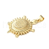 Brass Pendants KK-A252-16G-2