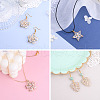 Alloy Rhinestone Pendants PALLOY-TA0002-24LG-8