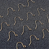 Brass Earring Hooks KK-BC0005-09G-9