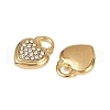304 Stainless Steel Rhinestone Pendants STAS-L290-57G-2