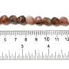 Natural Plum Blossom Jasper Beads Strands G-K382-B04-02-5