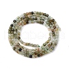 Natural Green Rutilated Quartz Beads Strands G-RM2025-C03-A-3