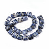 Natural Blue Spot Jasper Beads Strands G-N326-140G-2