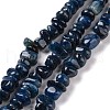 Dyed & Heated Natural Apatite Beads Strands G-G925-07B-1