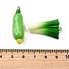 Opaque Resin Pendants CRES-D313-03P-3