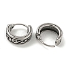 316 Surgical Stainless Steel Hoop Earrings EJEW-D096-23H-AS-2