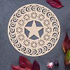 Laser Cut Wooden Wall Sculpture WOOD-WH0105-032-3