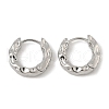 Brass Hoop Earrings EJEW-D320-23P-4