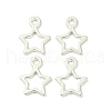 Tibetan Style Alloy Charms K0NYK021-1