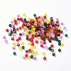 Baking Painted Crackle Glass Beads DGLA-X0006-4mm-05-2