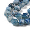 Natural Blue Cherry Blossom Agate Beads Strands G-NH0010-J02-01B-4