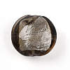 Handmade Silver Foil Glass Beads SLF20mmY-M-2