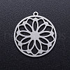 Non-Tarnish 201 Stainless Steel Pendants STAS-Q201-JN345-1-1