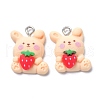 Resin Pendants RESI-G026-09-2