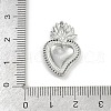 304 Stainless Steel Pendants STAS-P390-02B-P-3