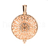 Alloy Diffuser Locket Pendants PALLOY-Q331-33-M-2