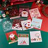  200Pcs 10 Colors Christmas Theme Plastic Bakeware Bag OPP-TA0001-04-16