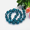 Faceted Polyhedron Imitation Austrian Crystal Bead Strands G-M190-13x10mm-24A-2