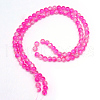 Baking Painted Crackle Glass Beads Strands X-CCG-S001-6mm-09-2