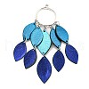 Imitation Leather Big Pendants FIND-G073-03-1