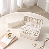 Multi-Layer Large Capacity PU Leather Jewelry Boxes PW-WG08179-02-1