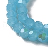 Imitation Jade Glass Beads Strands EGLA-A035-J6mm-L04-3