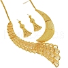 Alloy Pendant Necklaces & Stud Earrings Sets FS-WG55CC4-02-3