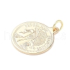 Brass Pendants KK-D364-08G-2