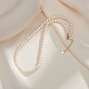 Mother's Day Jewellery Potato Natural Freshwater Pearl Beaded Necklaces NJEW-G153-06G-3