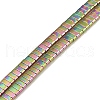 Electroplated Non-magnetic Synthetic Hematite Beads Strands G-G089-A02-02-1