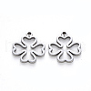 Tarnish Resistant 304 Stainless Steel Pendants STAS-N092-57-2