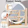 2-Tier Wood Earring Display Stand EDIS-WH0016-025-4