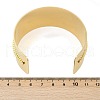 304 Stainless Steel Rhinestone Cuff Bangles BJEW-M082-04G-02-3