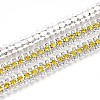 Iron Rhinestone Cup Chains CH-T006-04S-07-1