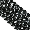 Natural Black Onyx Beads Strands G-H1310-1-2