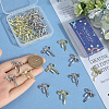 SUNNYCLUE 40Pcs 2 Colors Alloy Pendants FIND-SC0011-55-3